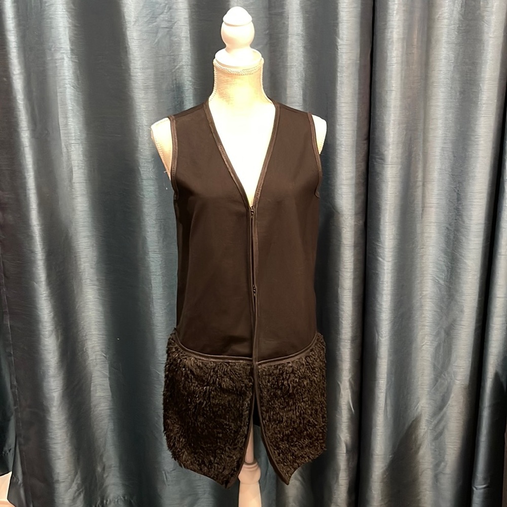 FALL CLEARANCE 🔥🔥 
Max Studio coat vest sz XS black
